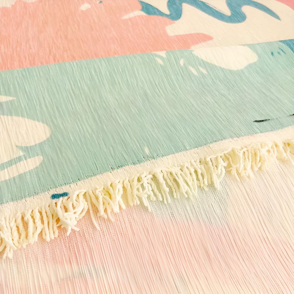 Charming Pastel Sofa Protector