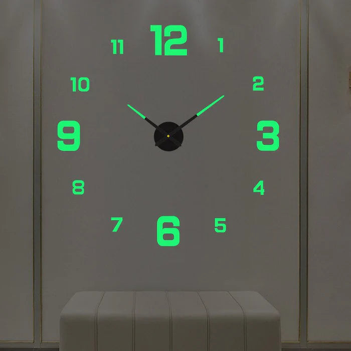 Silent Analog Wall Clock - Modern Decor for Any Space
