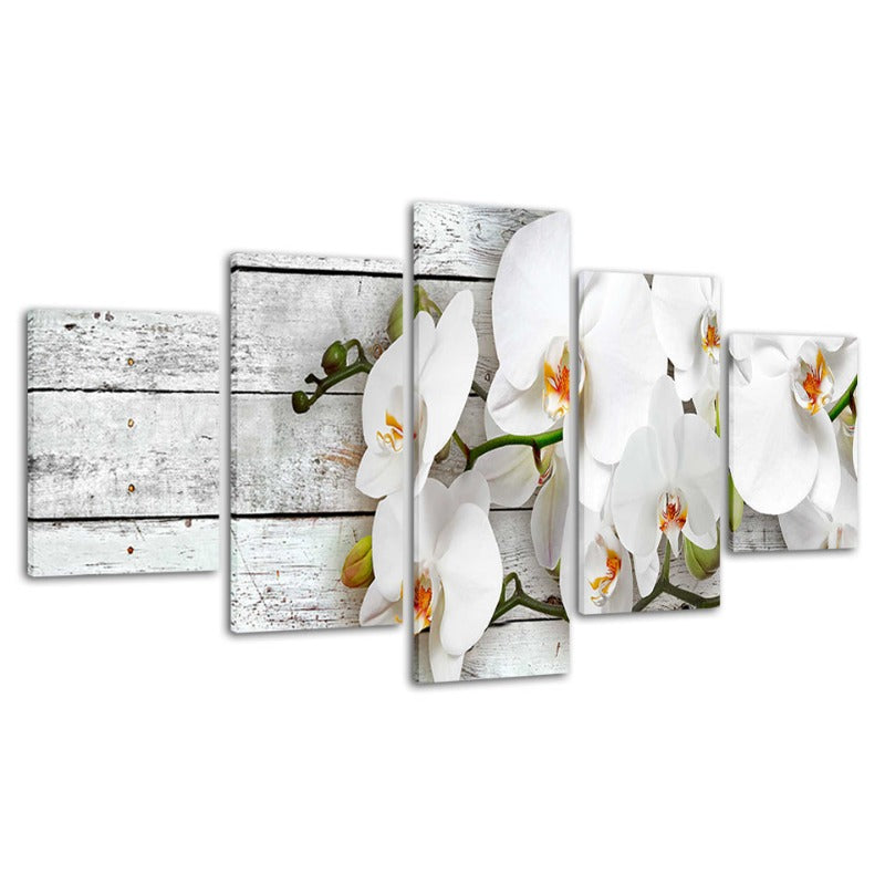 Stunning 5-Piece Floral Canvas Set for Vibrant Décor
