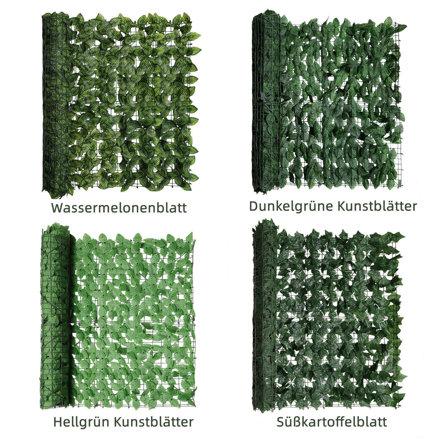 1x3m Artificial Ivy Privacy Hedge Screen