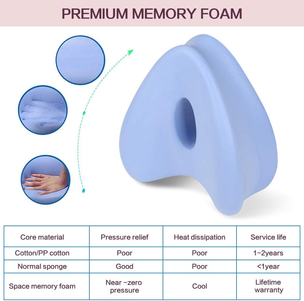 Memory Foam Support Pillow for Improved Posture and Comfortable Sleep
