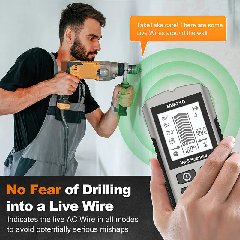 Hidden Pipe and Cable Detector for Safe and Immediate Identification