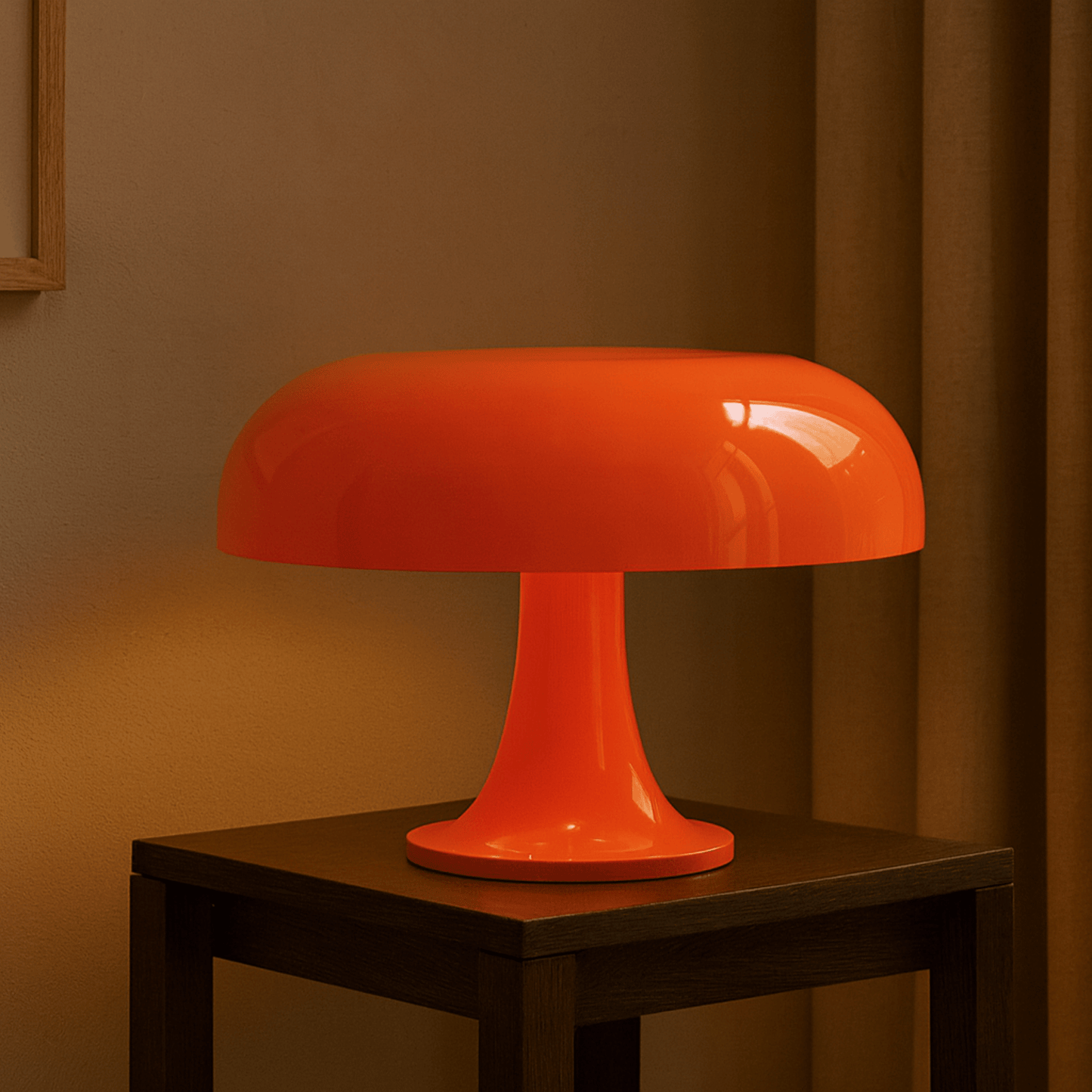 Ambient Table Lamp in Retro Mushroom Design