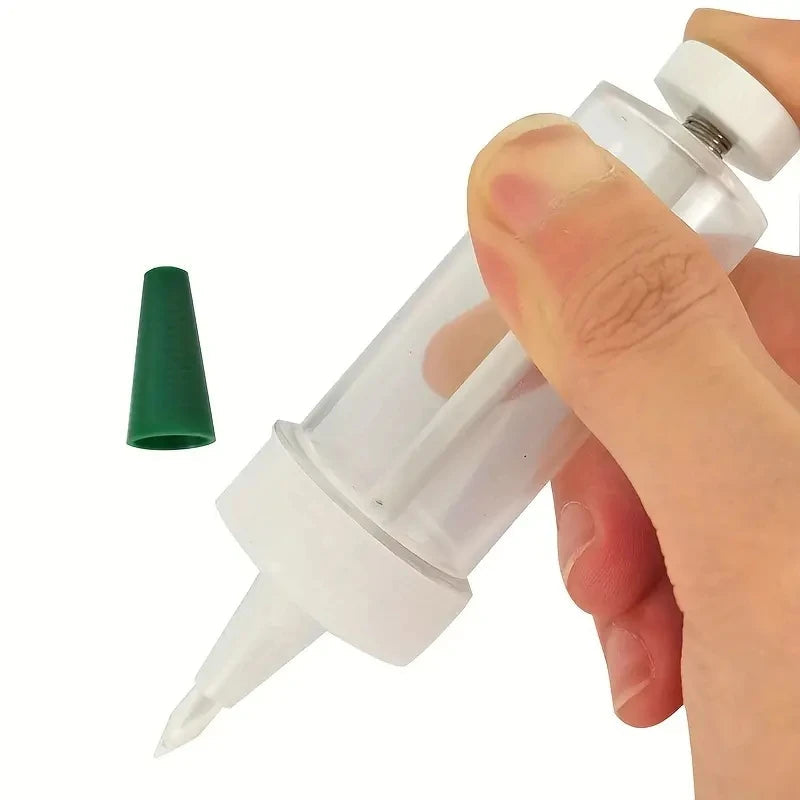 Mini Seed Dispenser Tool for Garden and Flower Pots - 12 cm Precision Seeder