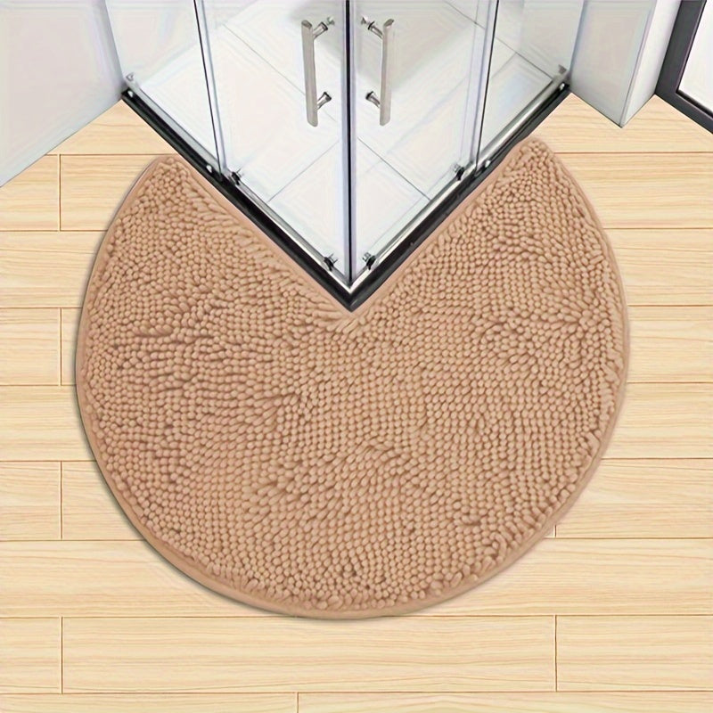 Ultra-Soft Chenille Bath Mat – Non-Slip & Quick-Drying