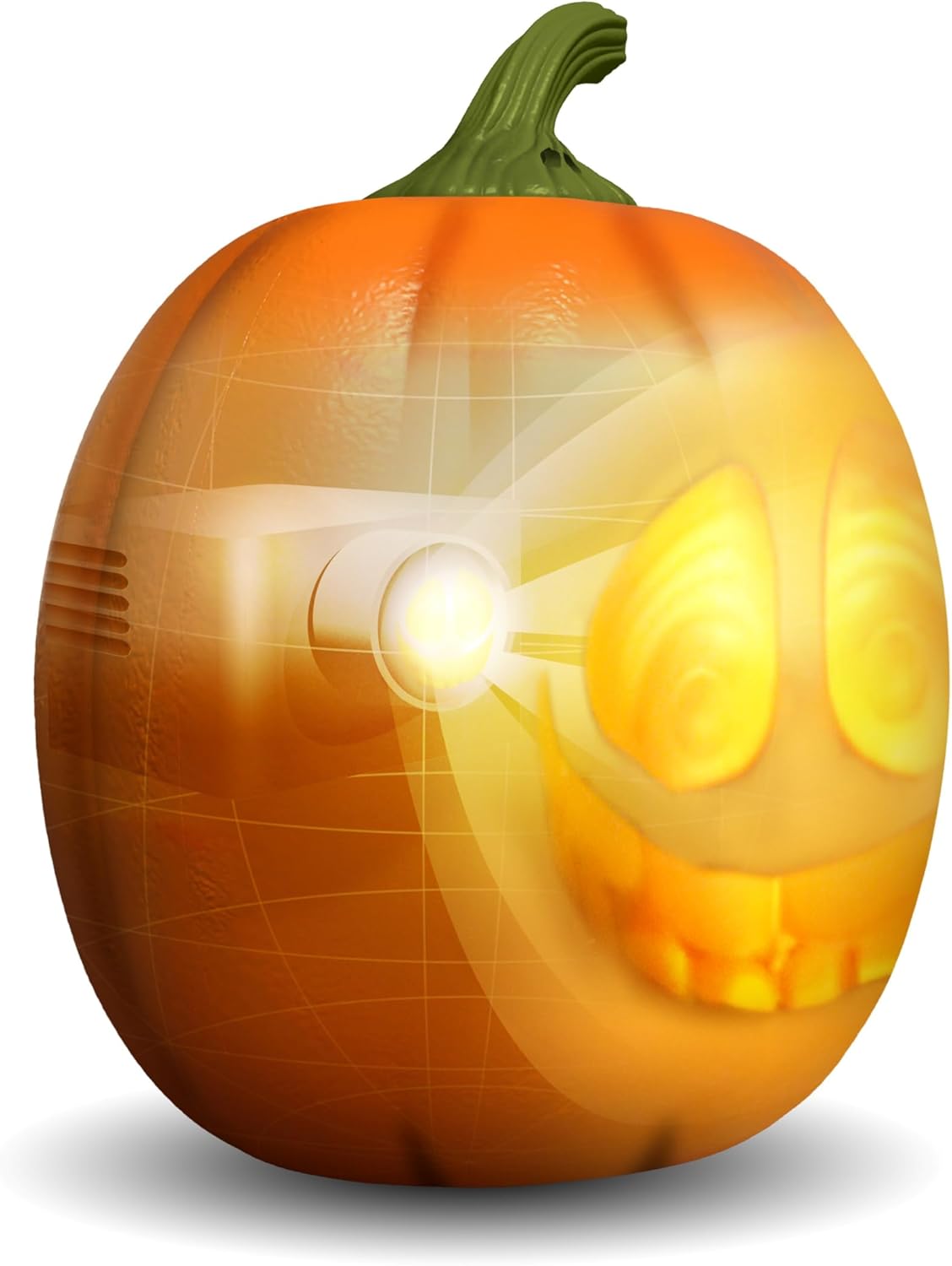 Interactive Halloween Pumpkin with Projector and Motion Sensor
