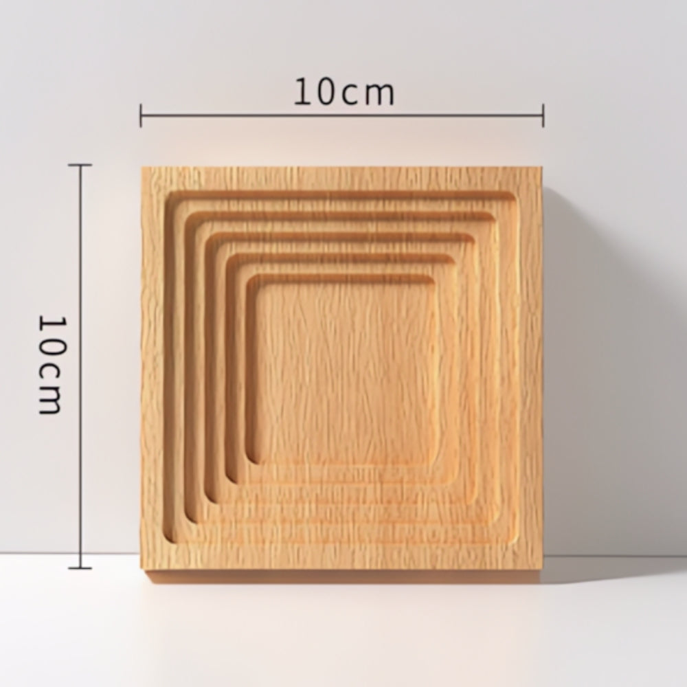 Stylish Wave Wooden Serving Tray for Every Occasion