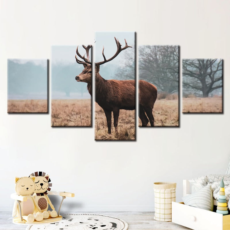 Tranquil Wilderness 5-Piece Canvas Art Set