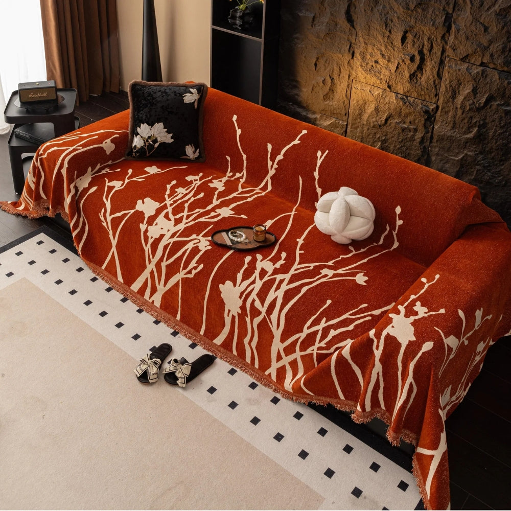 Serene Canopy Chenille Sofa Protector