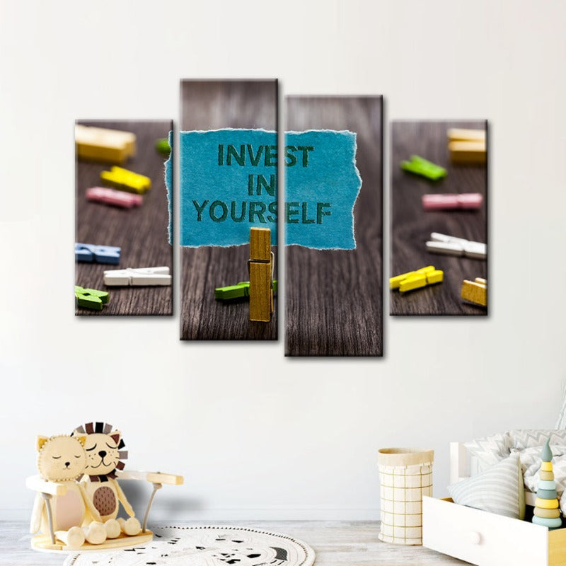 Empower Your Space - Inspiring Canvas Art Set