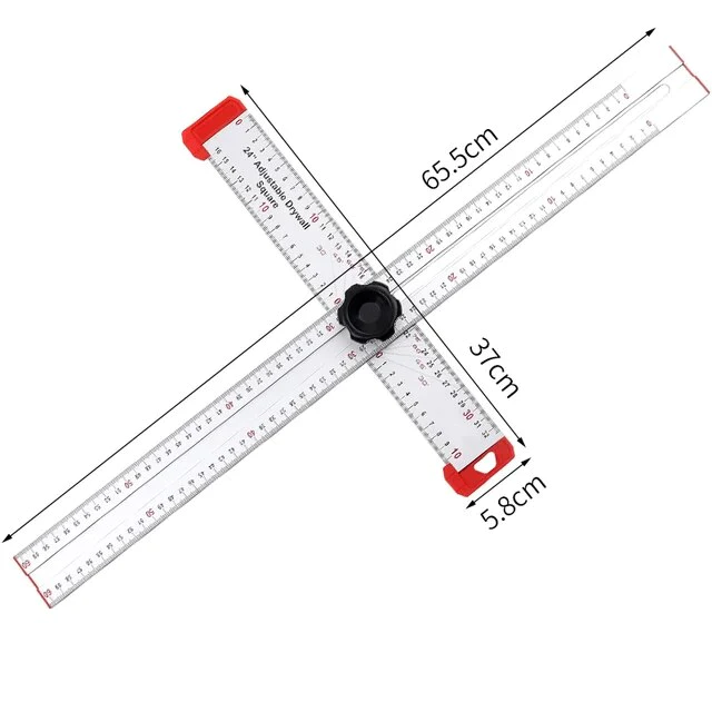 Precision Angle Ruler – High Accuracy Measuring Tool
