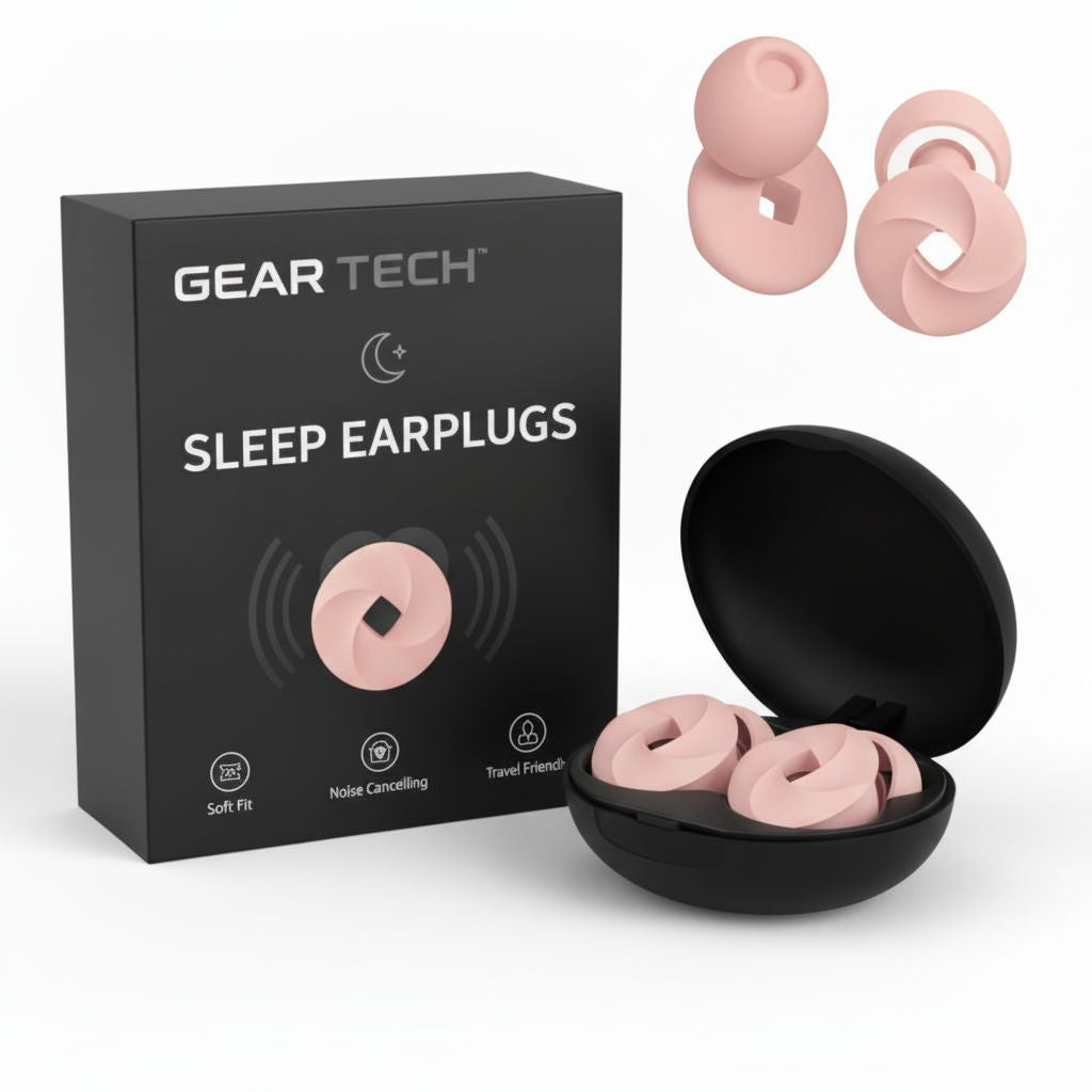 Sleep Earplugs for All-Day Comfort – 33 dB Noise Reduction