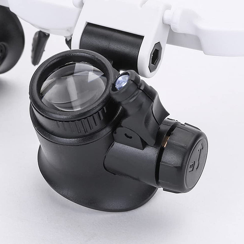 LED Lighted Magnifying Glasses for Dual Vision