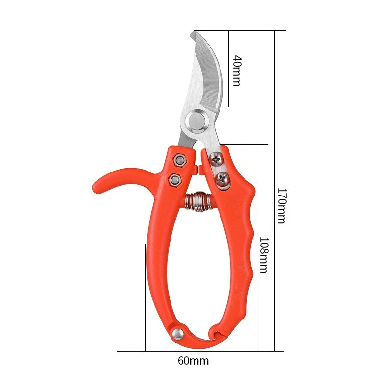 Garden Shears for Branches & Bonsai | Precise Pruner | Non-Slip Grip for Orchard & Garden Care