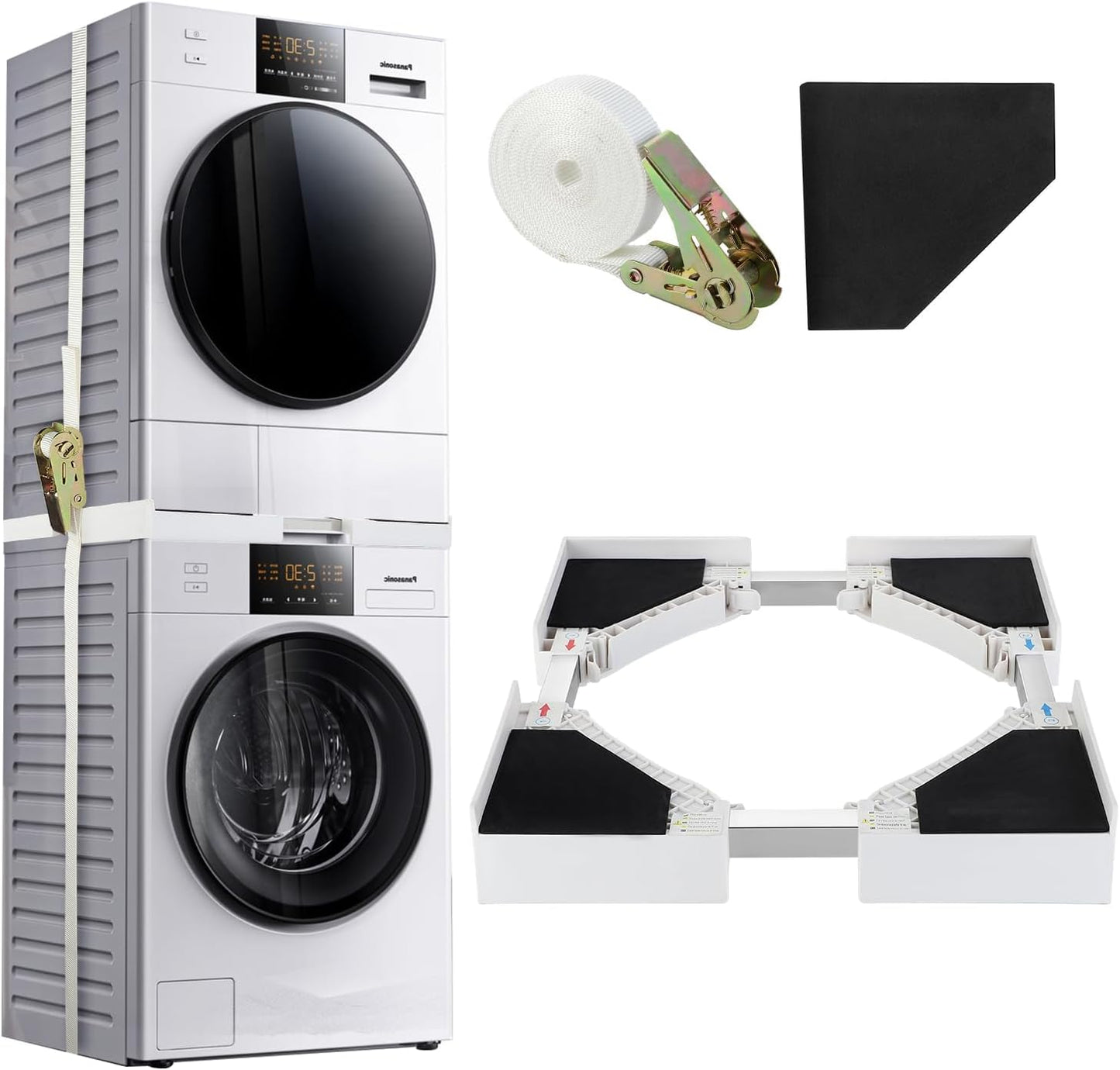 Securely Stack Washer and Dryer – Instant Space Saver