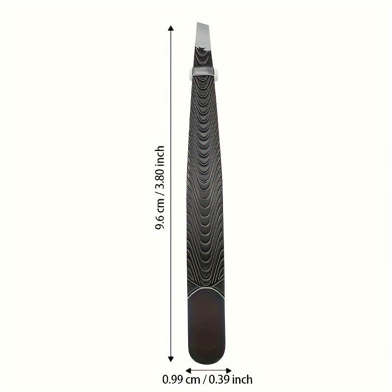 BrowMaster - Precision Angled Tweezers for Flawless Brows