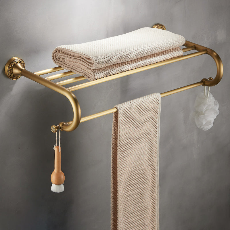 Traditional Brushed Brass Bathroom Accessories – Individual or Set Options