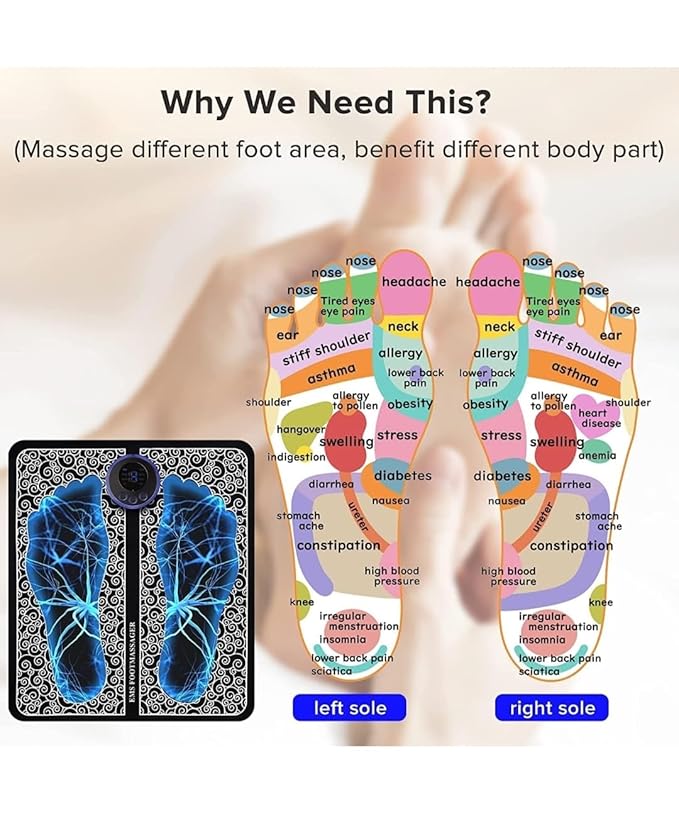 Revitalizing Foot Therapy Device | Wireless Relaxation & Relief