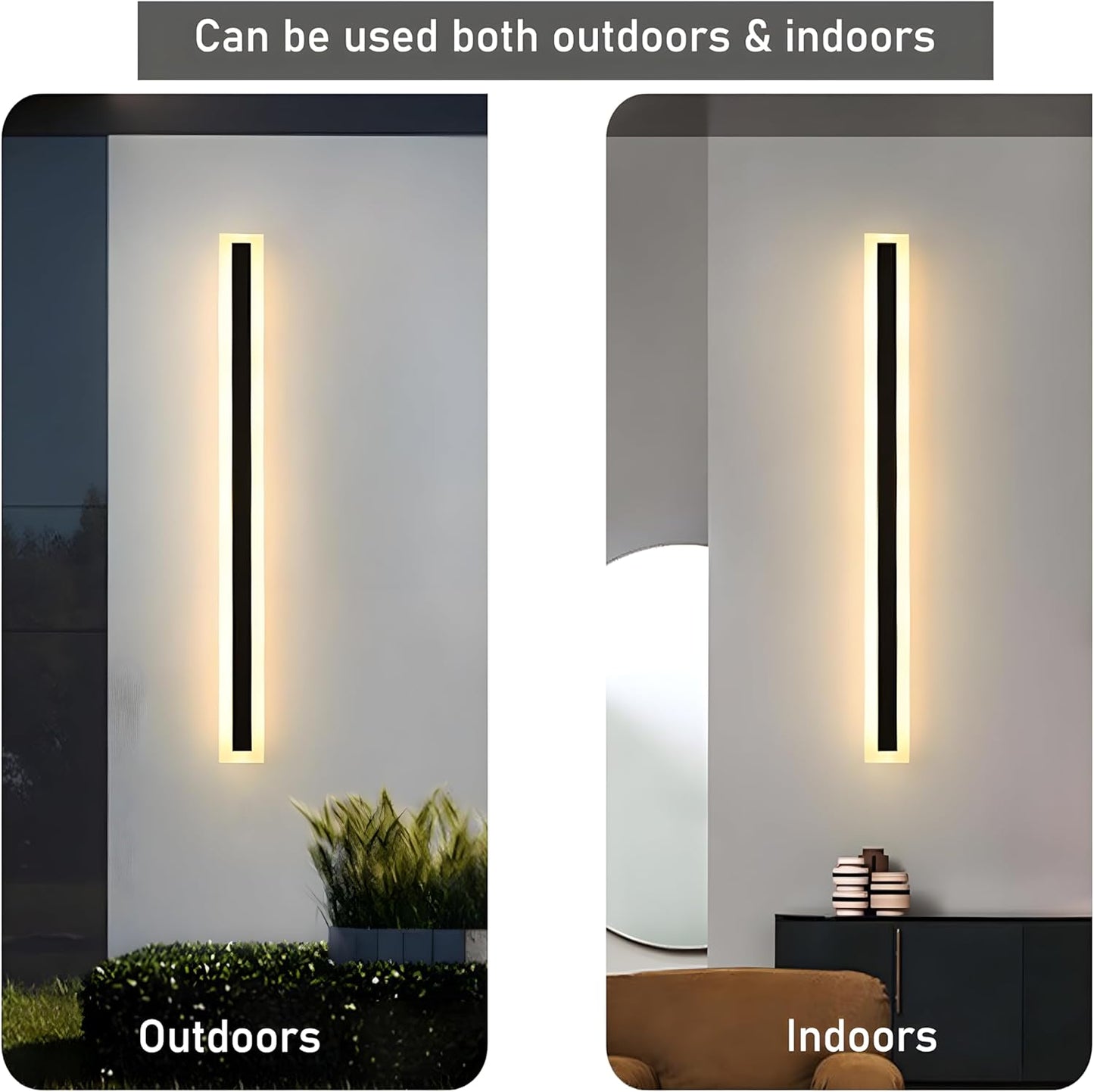Dimmable Waterproof Outdoor Wall Lights with Energy-efficient LED