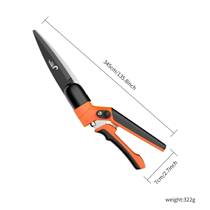 Ergonomic Garden Shears with Rotating Handle | Precision Cuts
