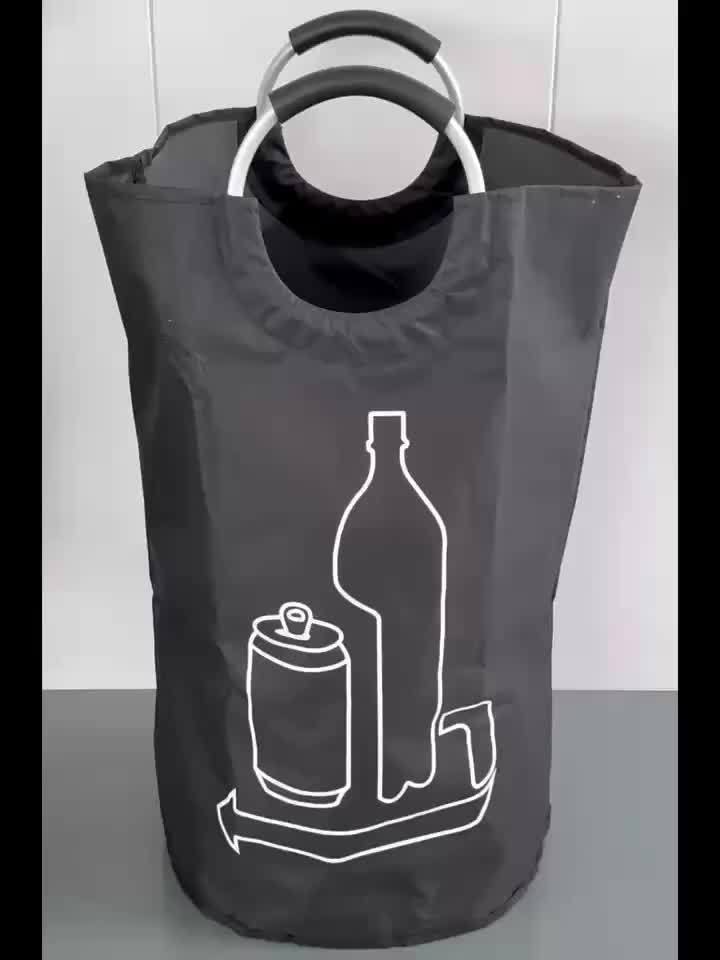 115L Expandable Storage Container for Laundry & Recycling