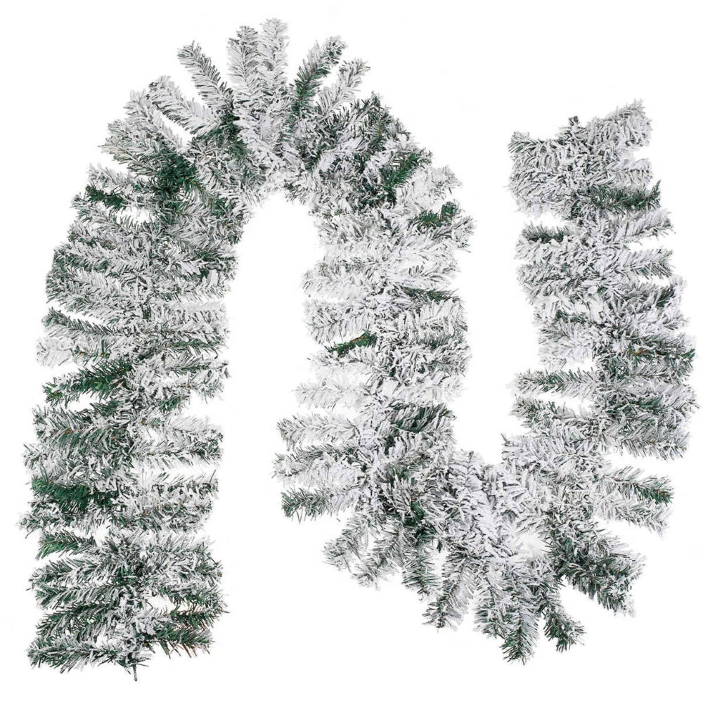 Frosted Winter Garland for Holiday Decor