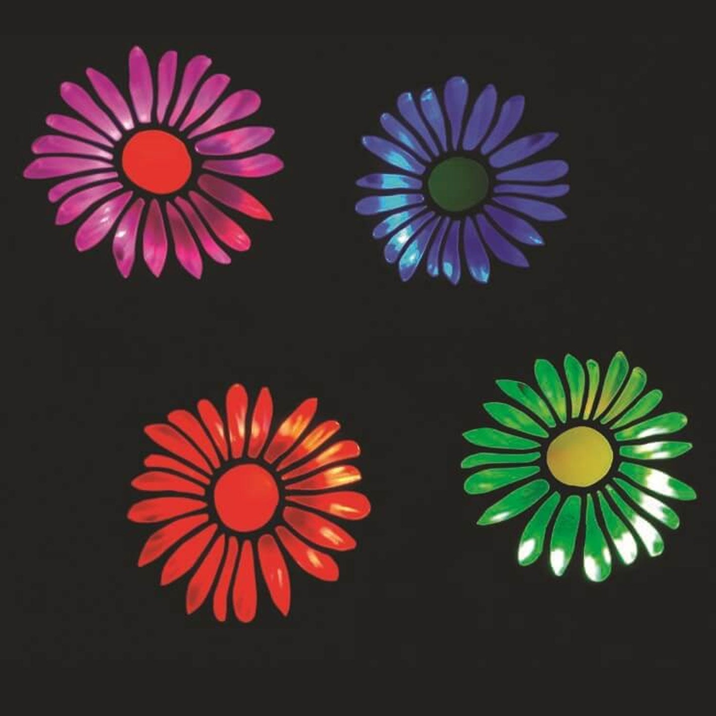 Outdoor Garden Solar String Lights - Bright Daisy Design