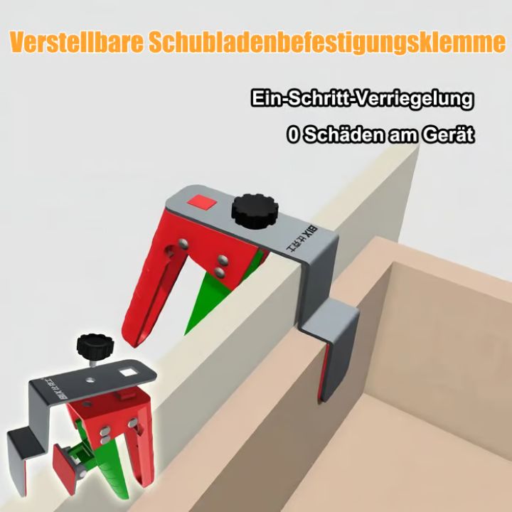 Get One Free | Adjustable Drawer Clamp for Organizing Drawers