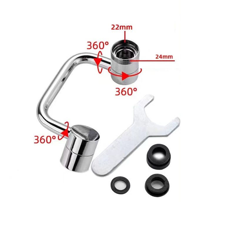 360° Adjustable Faucet for Optimal Water Control