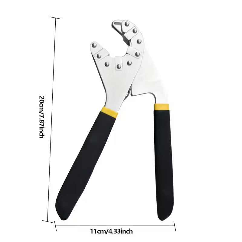 Compact Carbon Steel Wrench | Non-Slip Grip | FlexiTorque