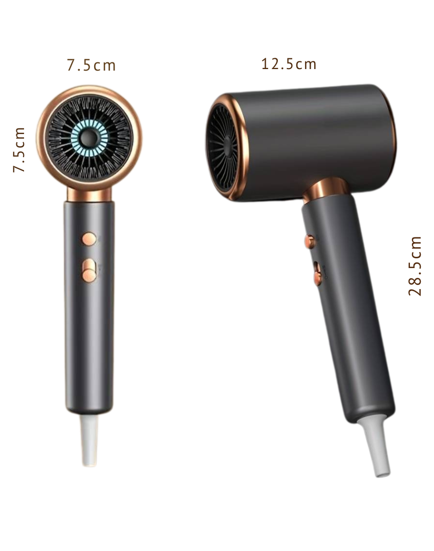 Fast Drying Hair Tool for Glossy Finish without Heat Damage