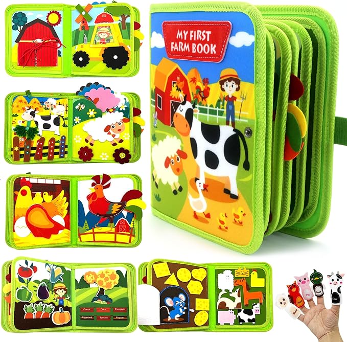 Educational Montessori Storybook about Farm Life