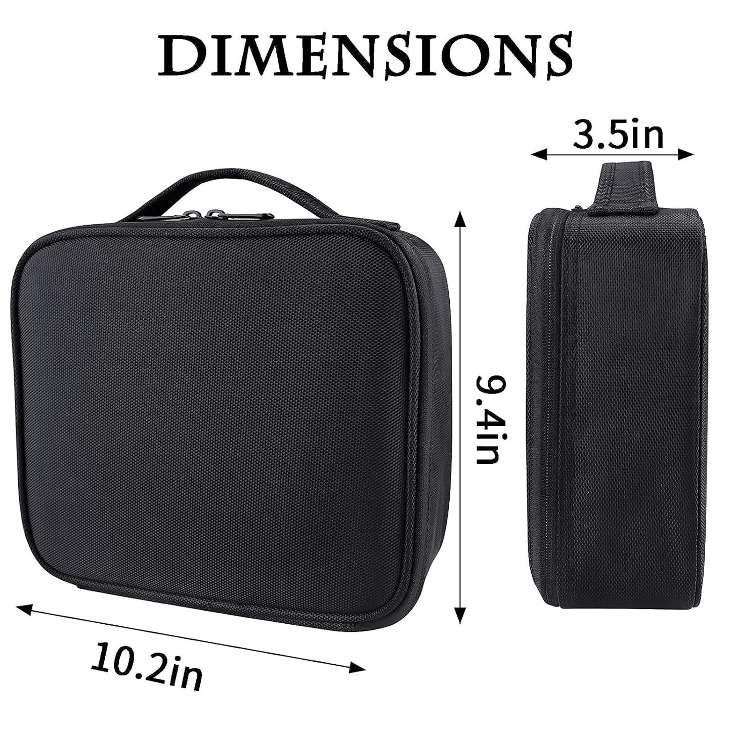 Compact Makeup Organizer for Effortless Travel