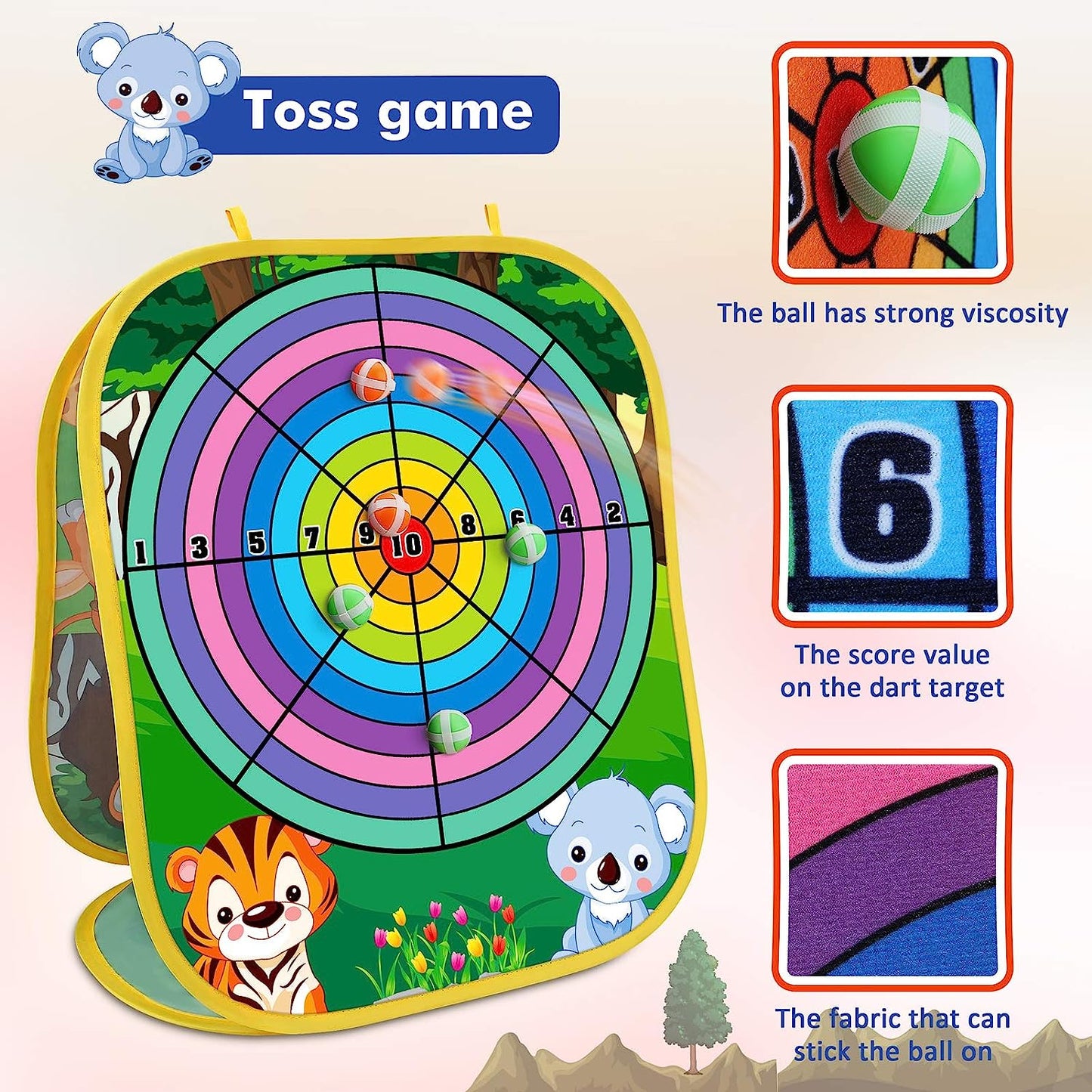 Sandbag Toss Game for Kids - Endless Outdoor Fun Activity