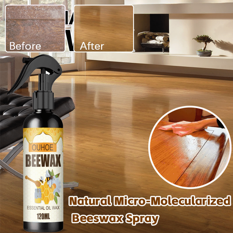 Revitalize Your Furniture with Natural Beeswax Spray - Buy One, Get One Free