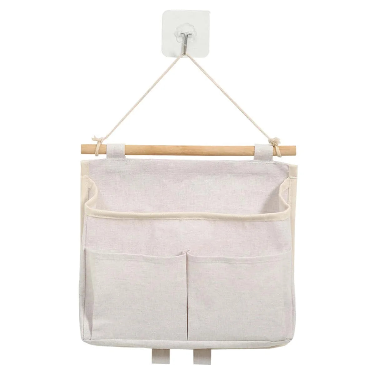 Over-the-Door Hanging Organizer | 2-Tier Storage Bag | Polyester