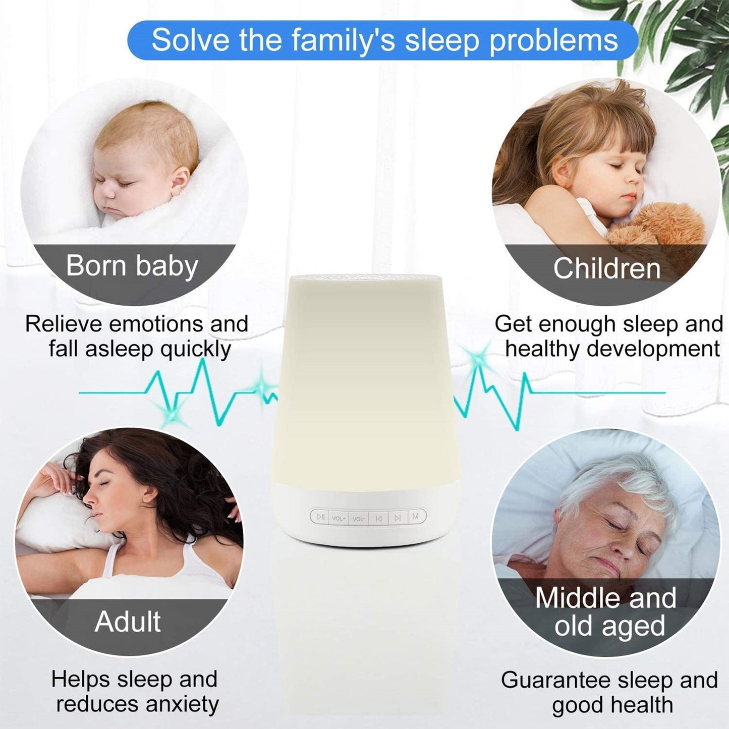 Soothing Sounds Device for Baby Sleep Assistance