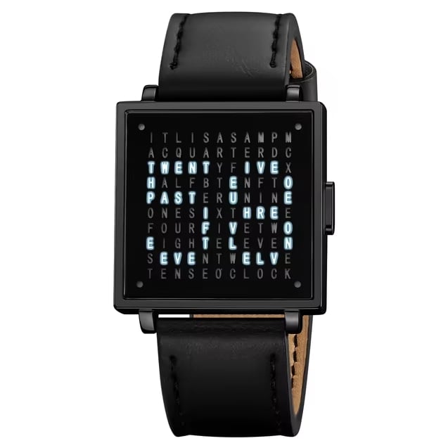 Stylish Text Display Watch for Every Occasion