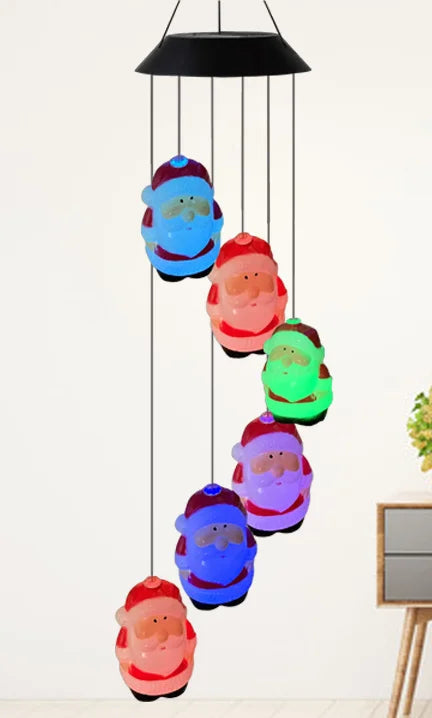 Solar LED Christmas Ball Garden Decoration | 6-Color Waterproof Light