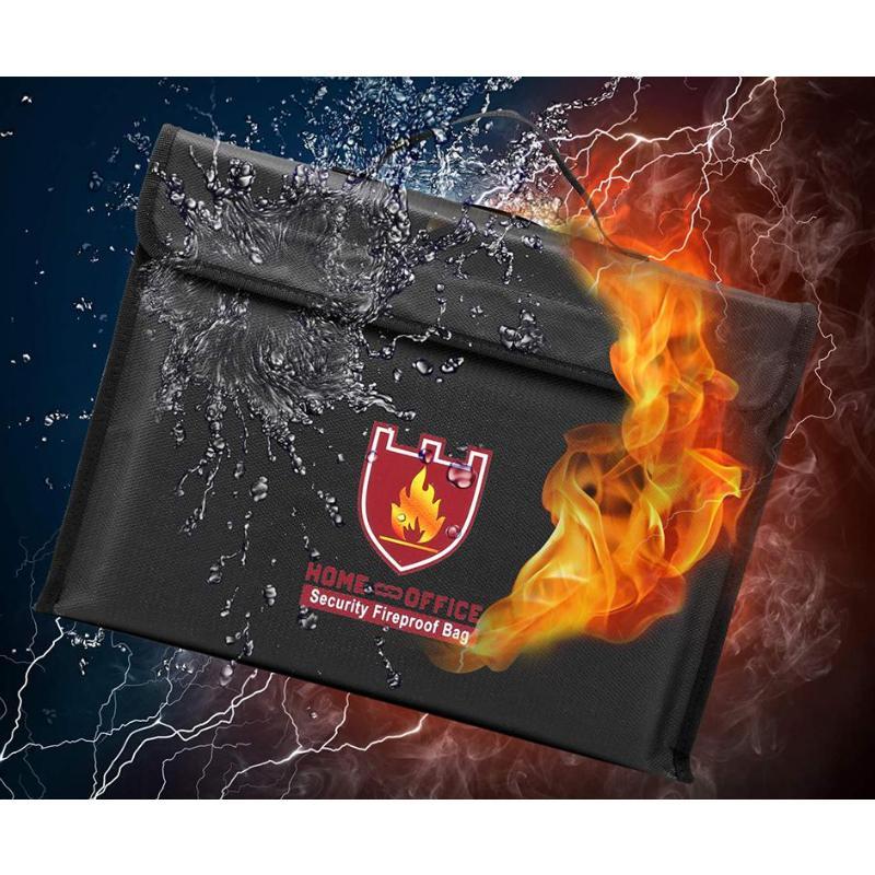 Water-Resistant and Fireproof Document Holder