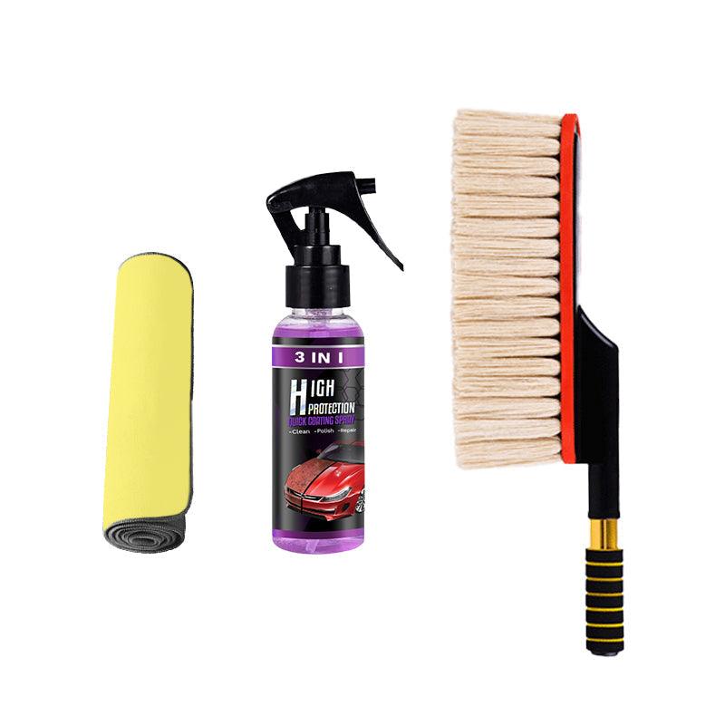 Telescopic Handle Car Duster - Efficient Cleaning - Space-Saving Design