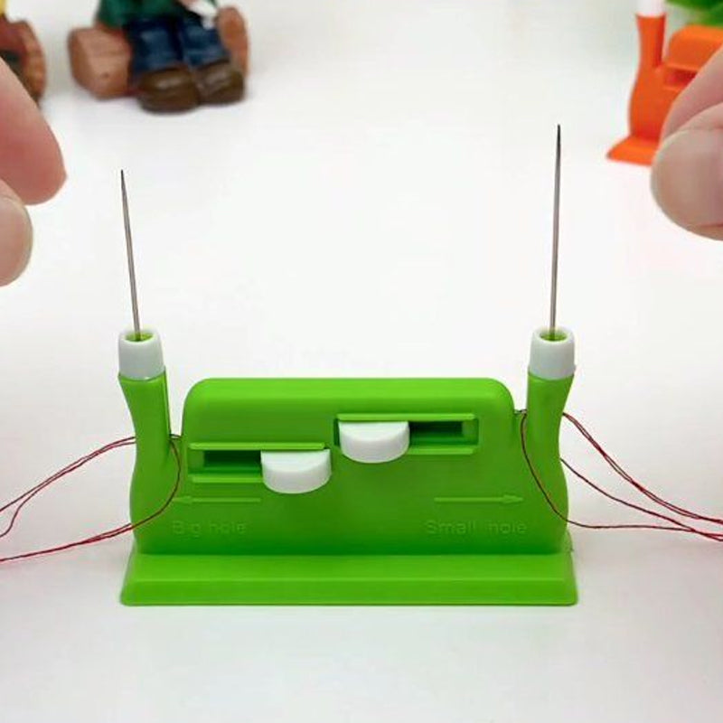Double-Headed Needle Threader – Automatic Sewing Tool