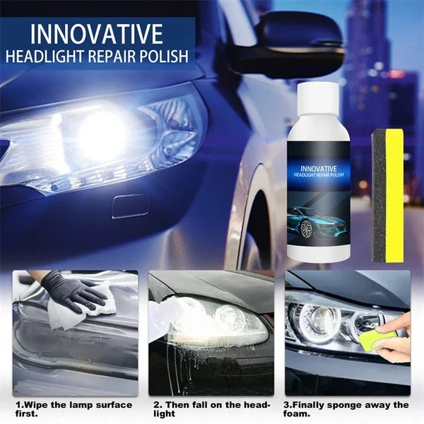 Headlight Restoration Solution for Crystal Clear Vision