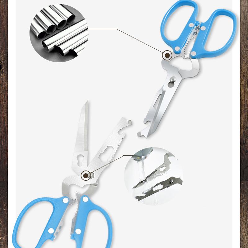 Versatile 10-in-1 Multi-Tool Scissors for Every Task