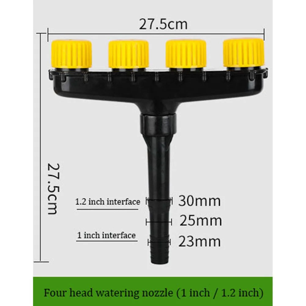 50% Discount | AquaQuad - High-Quality 4-Head Garden Spray Nozzle