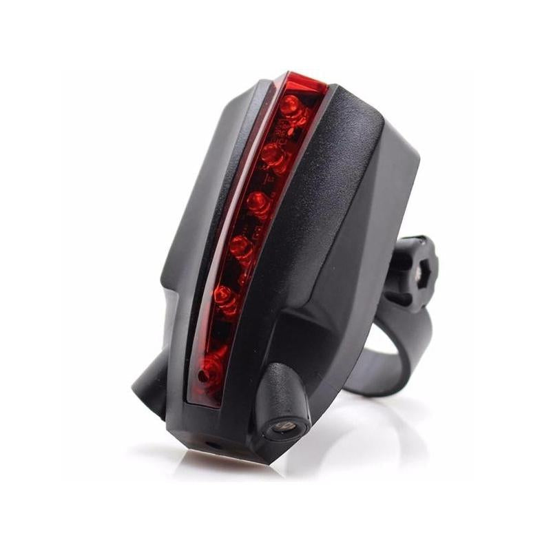 Laser Projection Taillight for Bicycles