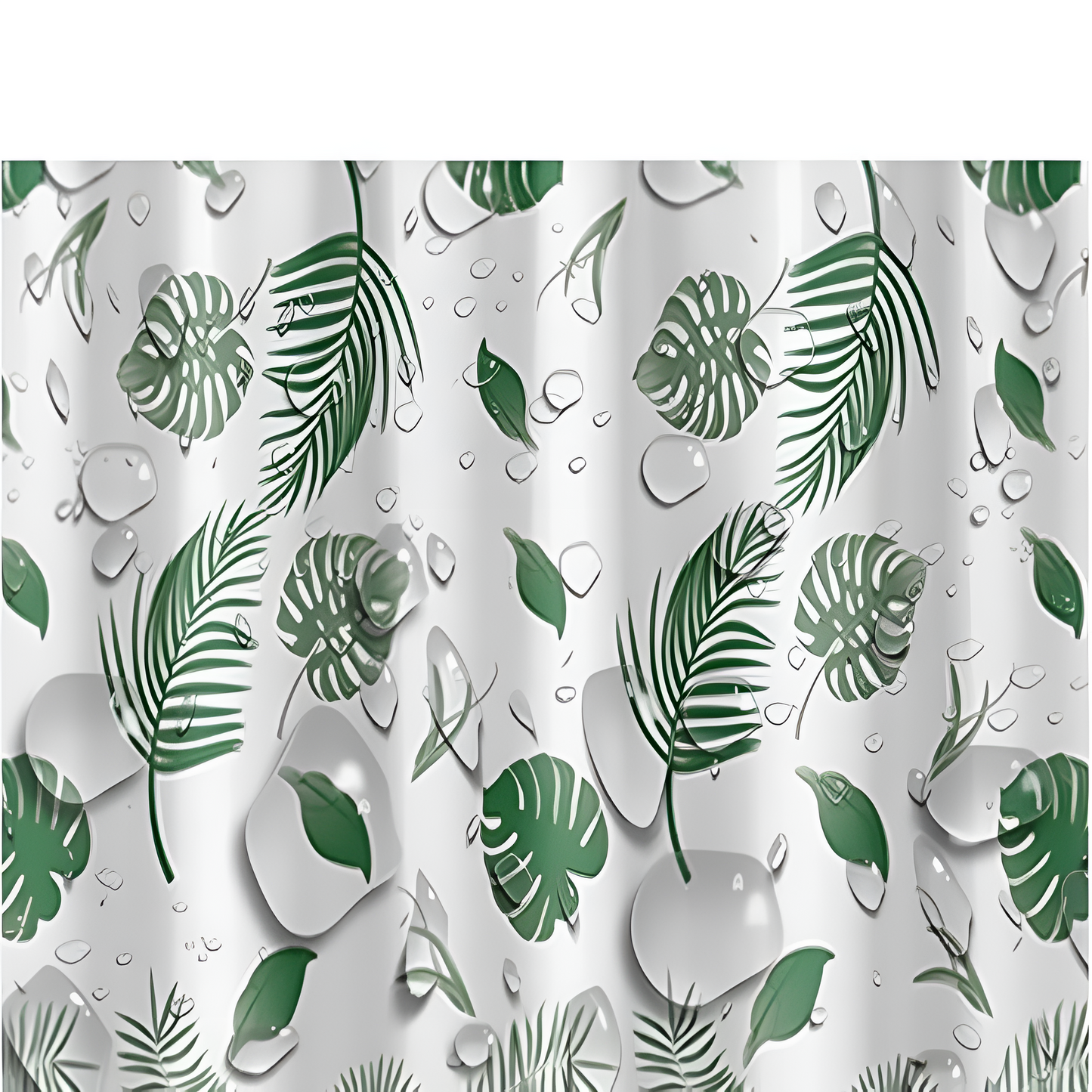 Tropical Oasis Shower Curtain for a Refreshing Bathroom