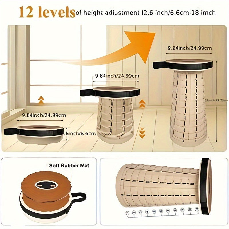 Adjustable Comfort Seat for Anywhere Use - Easy to Set Up