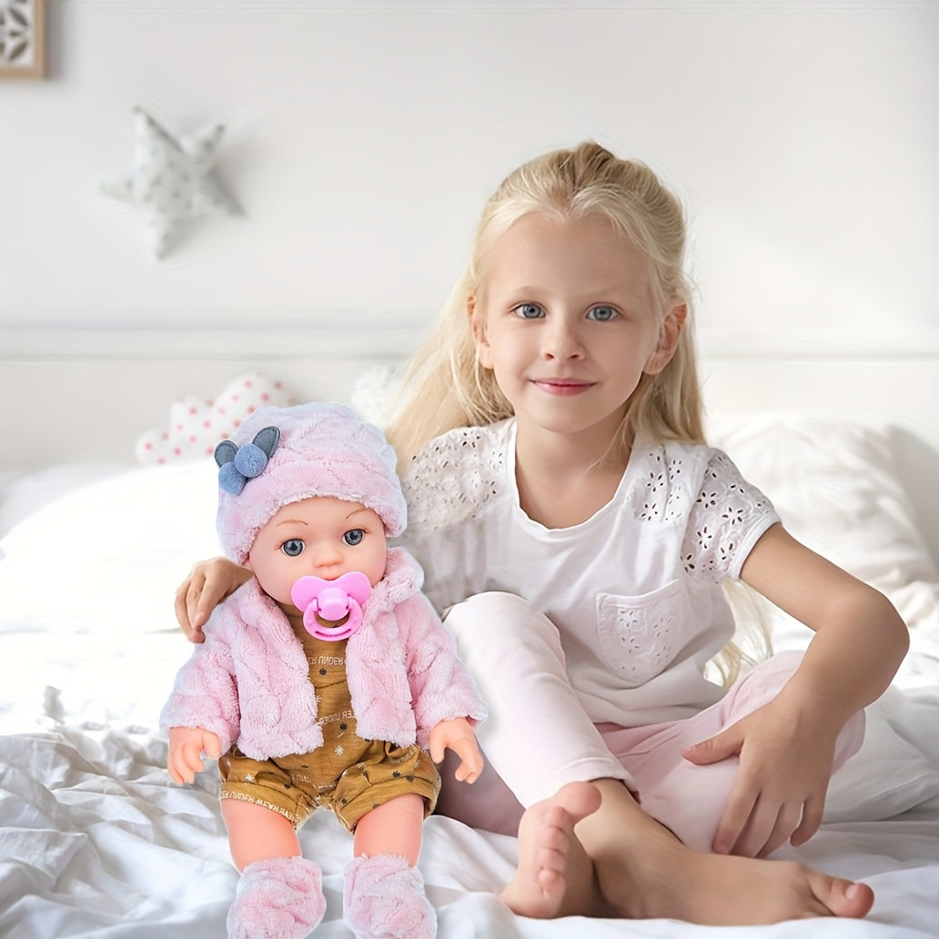 Cuddly Silicone Baby Doll for Creative Adventures