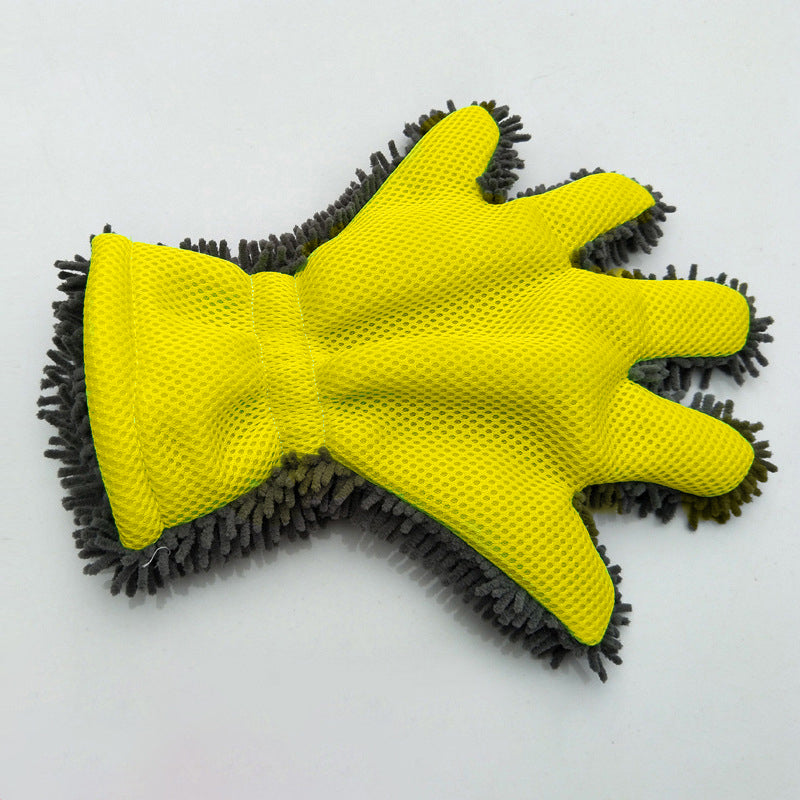 Buy One, Get One Free – Dual-Sided Five-Finger Car Wash Gloves